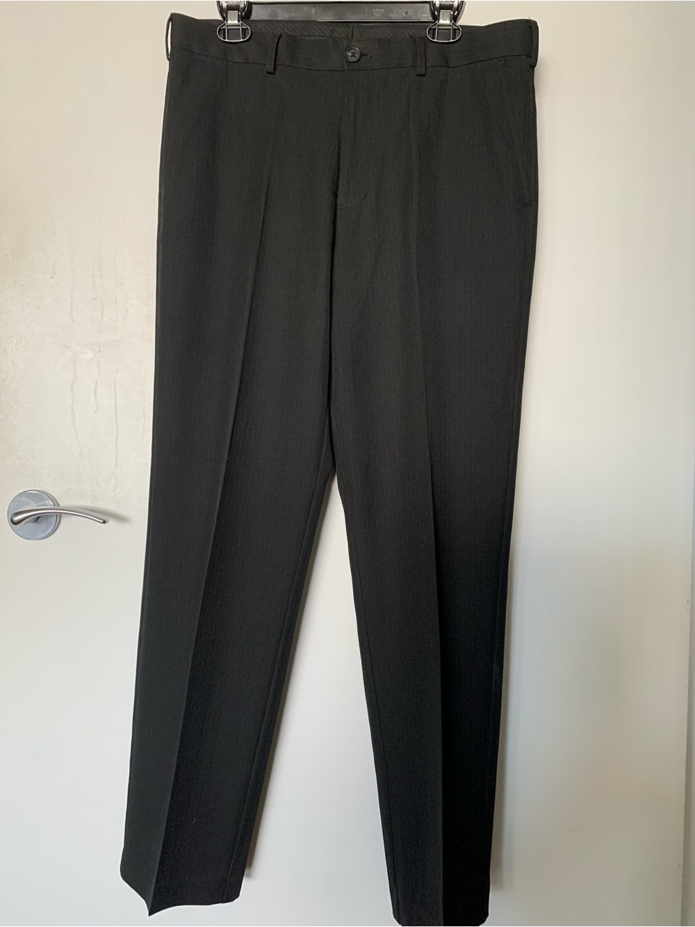 Men’s Classic Black Dress Pants 34x32